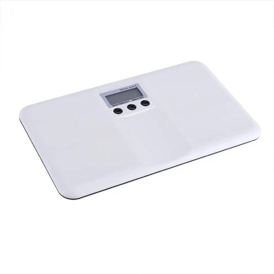 

Newstyle LCD Digital Electronic Scale Baby Weighting Scale 0.3kg-150kg Mini Multifunction Low Alarm Kids Pet Body Weight Meter