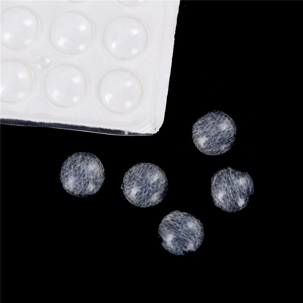 

Hot Sale 100pcs Self Adhesive Rubber Feet Pad Silicone Transparent Bumpers Door Buffer Pad Self-adhesive Feet Pads