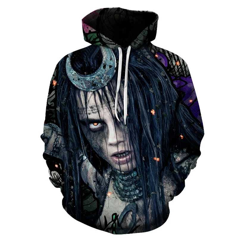 

Hoodies Enchantress 3D Hoodies Men Sweatshirts Movie Funny Pullover Hooded Tracksuits Fashion Novelty Joker Printed Male Coats