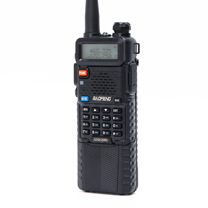 2 шт. Baofeng UV-5R 3800 мАч рация 5 Вт двухдиапазонный UHF 400-520 МГц VHF 136-174 МГц двухстороннее Радио рация Ham радио