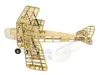 Upgrade Mini Tiger Moth Balsa Wood Model Aircraft Electric Powered RC Airplane 980mm Wingspan Laser Cut Plane Model Kits 3