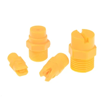 

1pc Plastic 1/8" 1/4" 3/8" 1/2" Atomization Fan-shaped Nozzles Agricultural Irrigation Sprayer Head Plant Protection Accessories