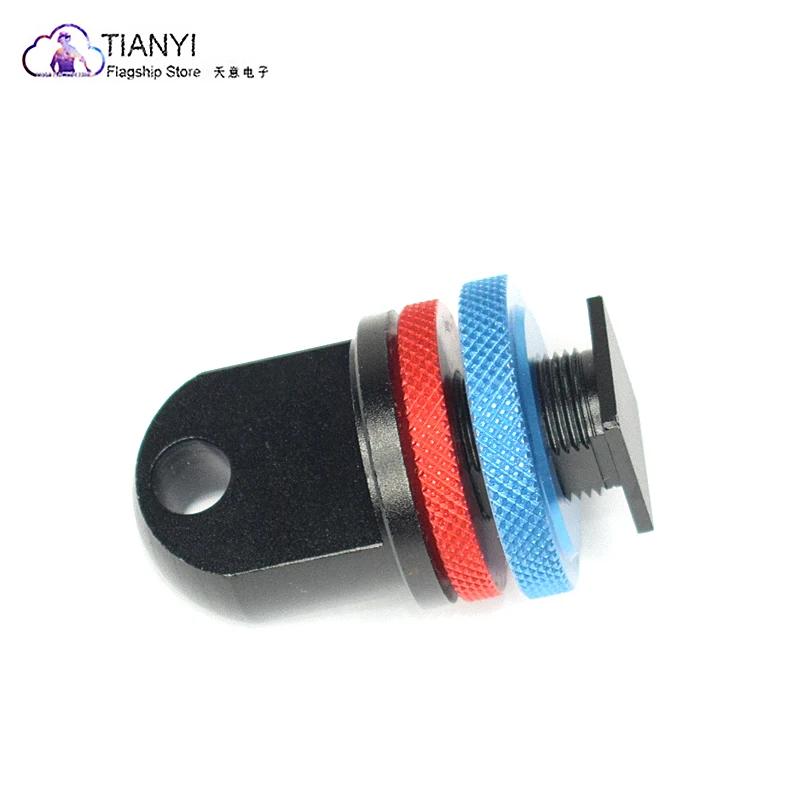 

For GOPRO/ HERO 6 Camera Spare Parts Cold Shoe Mount YS Arm Base Adapter 360 degree for Diving Underwater Photography mount