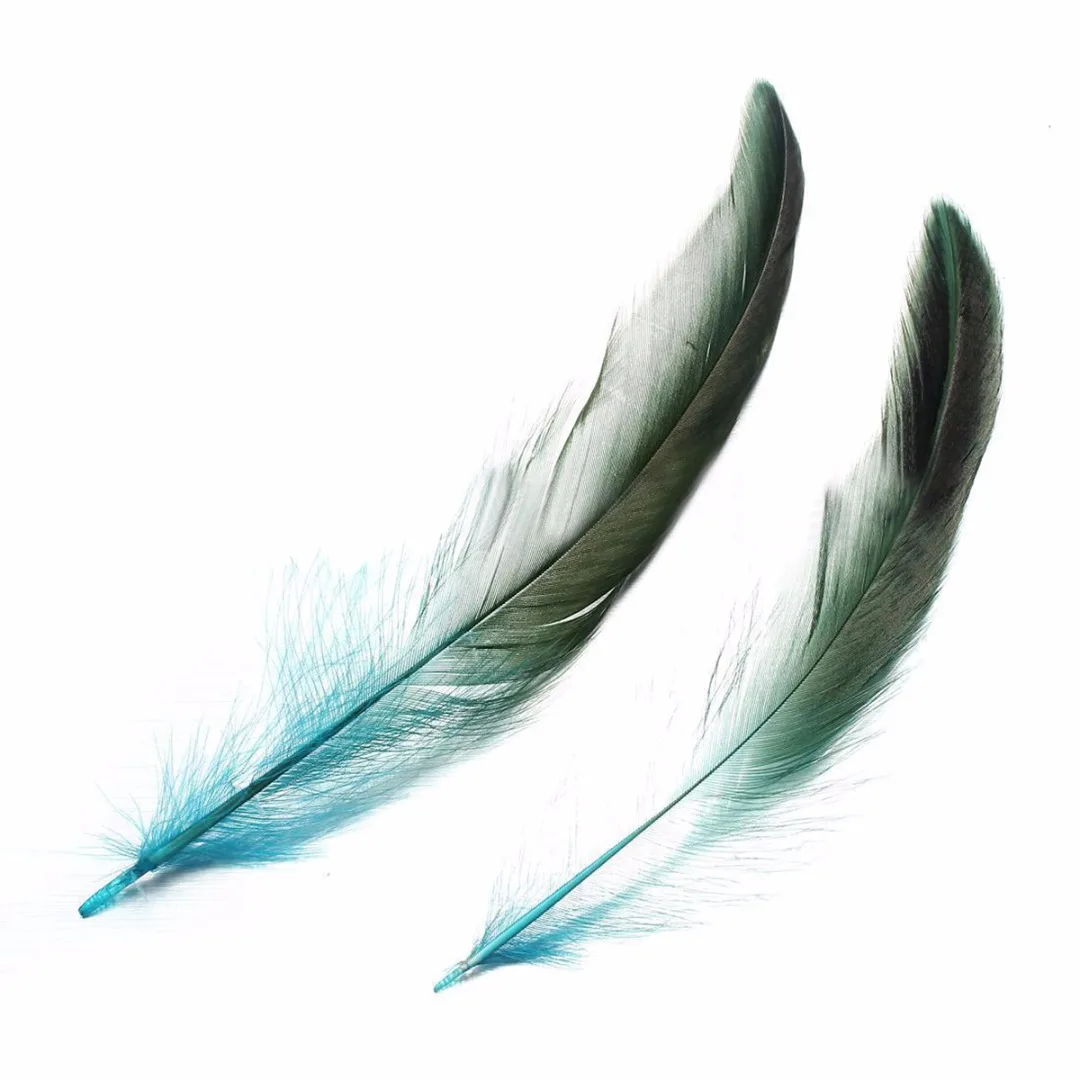 DIY Sale 100pcs / lot cheap pheasant feather, 5-8inch13-20cm, natural color rooster feathers DIY chicken feather jewelry plume
