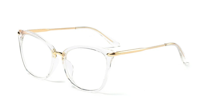 Кошачий глаз Ретро квадратная оправа для очков для мужчин и женщин оптическая мода компьютерные очки 45780