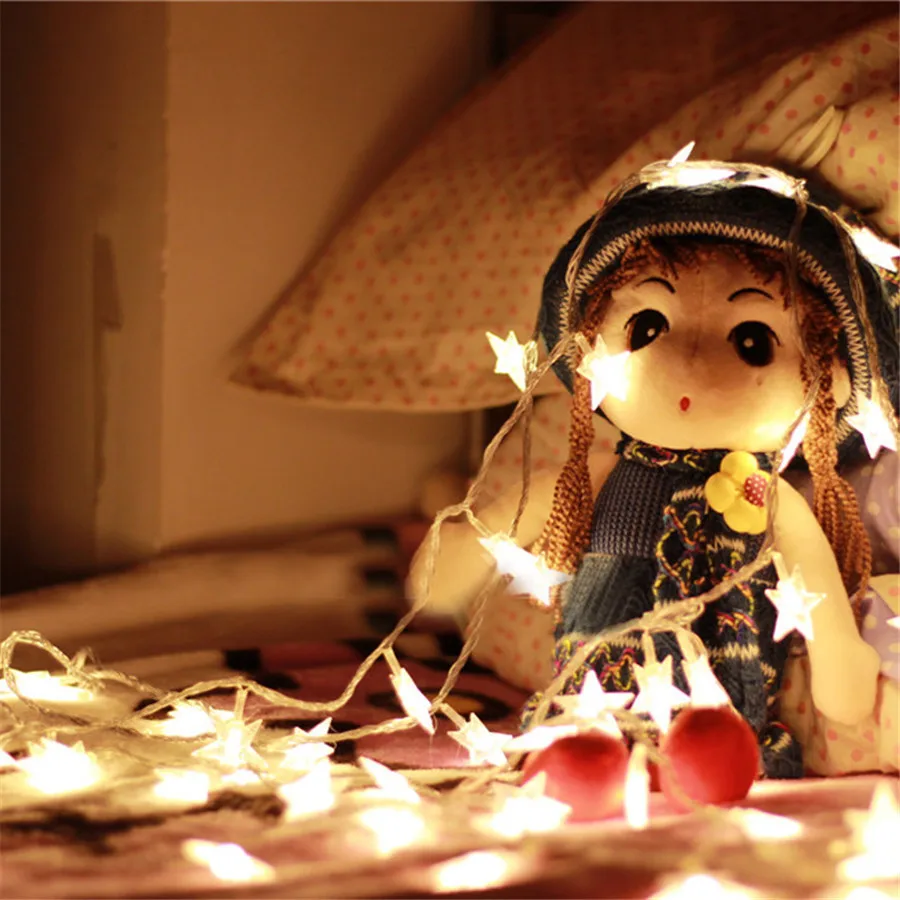 10M-100pcs-Lucky-Star-Shaped-LED-Christmas-String-Light-Garland-Star-For-Holiday-Party-Wedding-Garden (5)