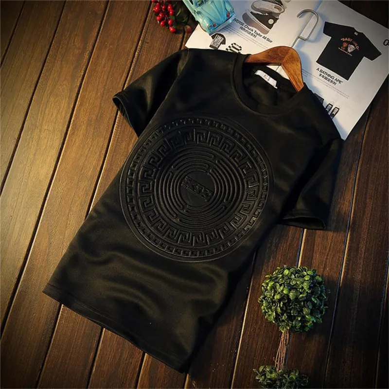 

Hot Sale Summer T Shirt Men Short Sleeve T-shirt M-5XL Drop Shipping