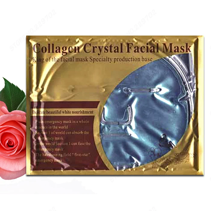 

Wholesale Collagen Moisture Facial Mask Collagen Crystal Blue Algae Cosmetics Mask