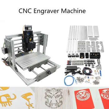 

CNC Laser Engraver Wood Router Machine 40W Big Power Mini Laser DIY Engraving Machine Kit 240x170x65mm Carving Range