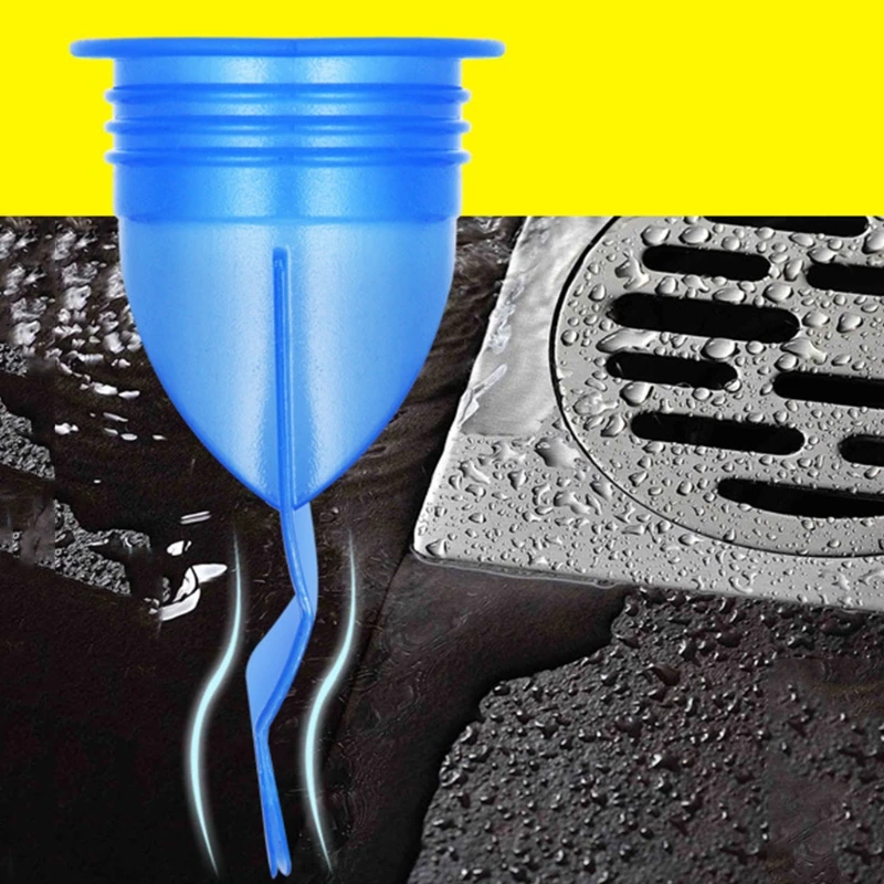 

Blue Plug for Bath Shower Floor Drain for Sink Strainer Plug Cork Accessory J6PD