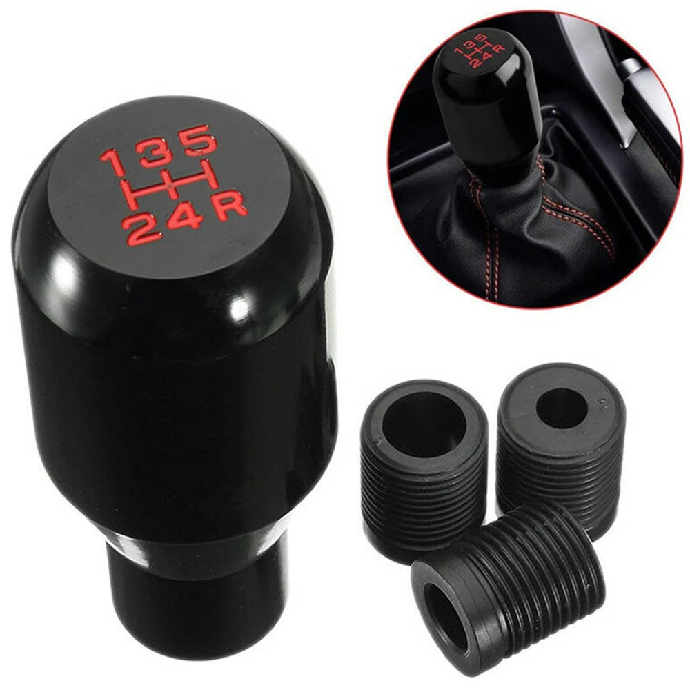 

Mayitr 1pc 5 Speed Universal Manual Car Gearstick Aluminium Gear Stick Shift Knob Shifter Lever for Car Interior Parts