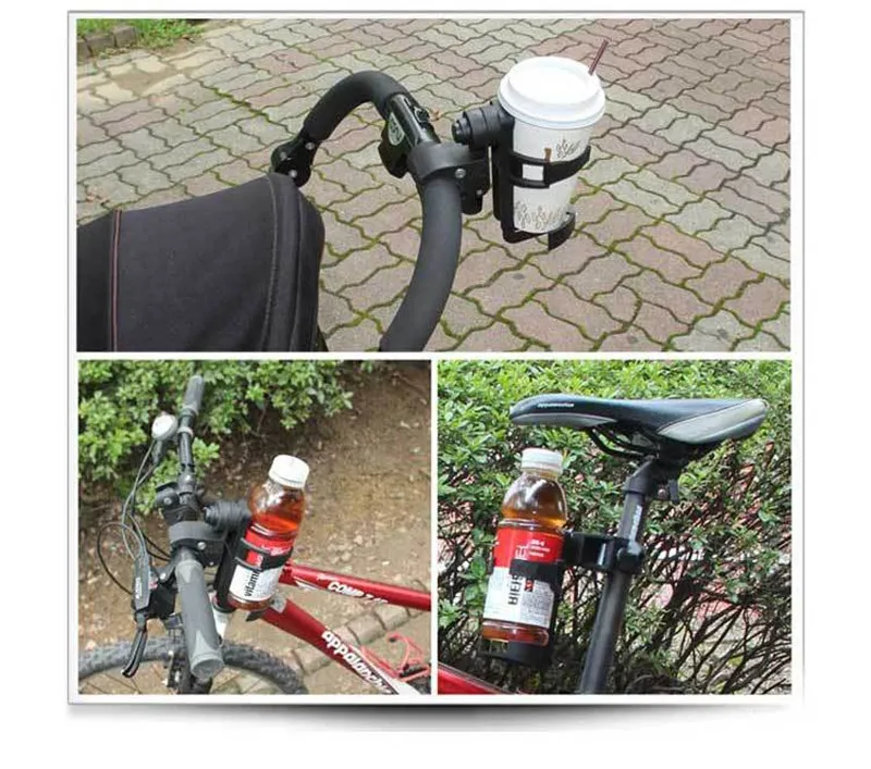 2017 New Multi-Function Rotata Baby Stroller Bottle Rack Child Trolley Car Accessories Bicycle Quick Release Water Cup Holder 03