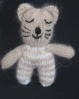 angora toy Вязаная игрушка для новорожденного плюшевого мишки, вязаные мягкие игрушки, декорированные кролики, рождественский подарок для новорожденного, реквизит для фотосъемки - Цвет: angora toy