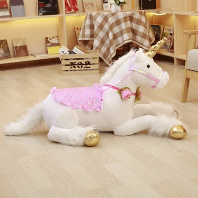100 cm Unicornio juguetes de Peluche gigante Unicornio de Peluche de juguete Animal suave Unicornio Peluche regalo de cumpleaños de la muñeca de los niños apoyos de la foto 100 cm Unicornio juguetes de Peluche gigante Unicornio de Peluche de juguete Animal suave Unicornio Peluche regalo de cumpleaños de la muñeca de los niños apoyos de la foto