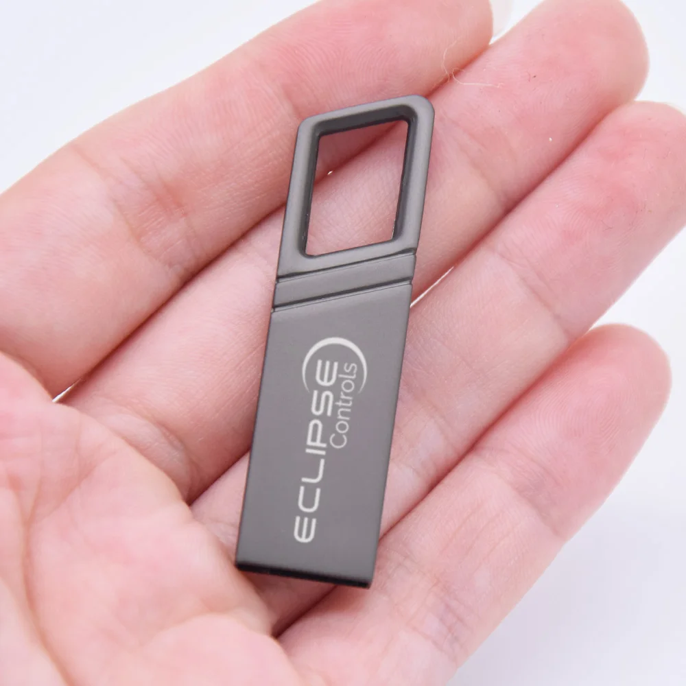 Металлический USB флеш накопитель с бесплатным логотипом 64 ГБ флешка 2 0 32 16 8 4 Гб