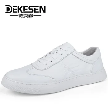 

Outdoor Men Climbing Camping Sneakers Sports Travel Breathable Male Leather Walking Non-slip Hiking White Shoes Eu38-44 Footwear