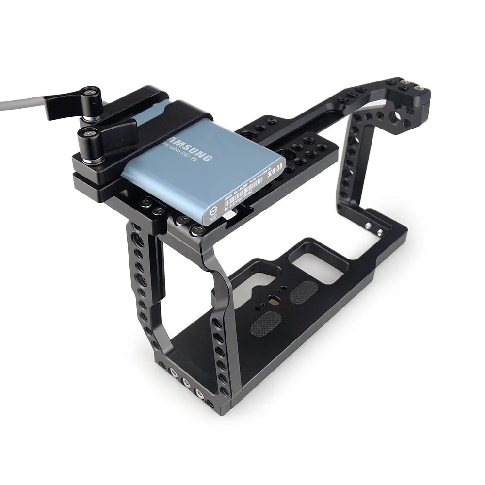 Камера MAGICRIG BMPCC 4K клетка для видеокамеры с T5 SSD картой зажим карманной кинокамеры