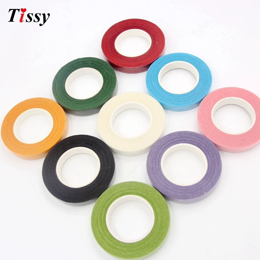 25Meter Paper Garland Glue Tape Artificial Flower Fixed For Wedding party Decoration DIY Wreath