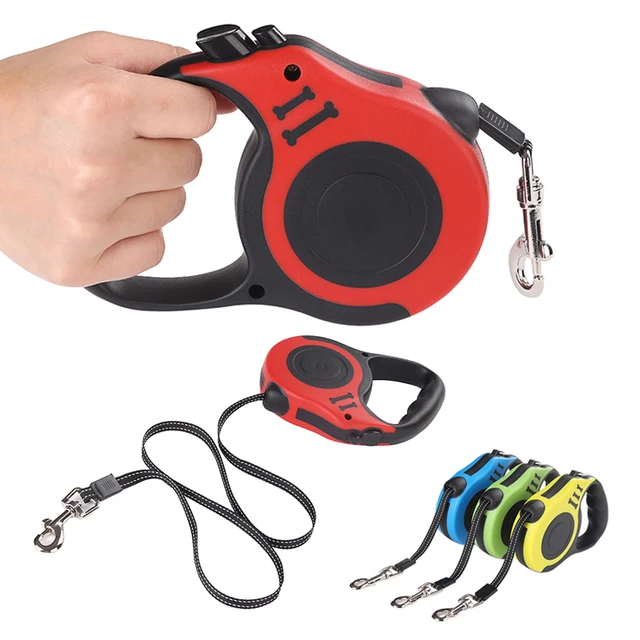 3M/5M Automatic Retractable Leash For Small Medium Dogs Durable Nylon