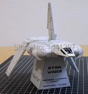 

3D Paper Model Star Wars Imperial Landing Craft Model DIY Assembled Handmade Toy