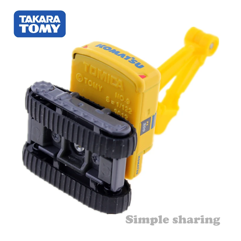 Takara Tomy Tomica мир Komatsu экскаватор PC200 10 строительная техника нет. 9 Alien литья под