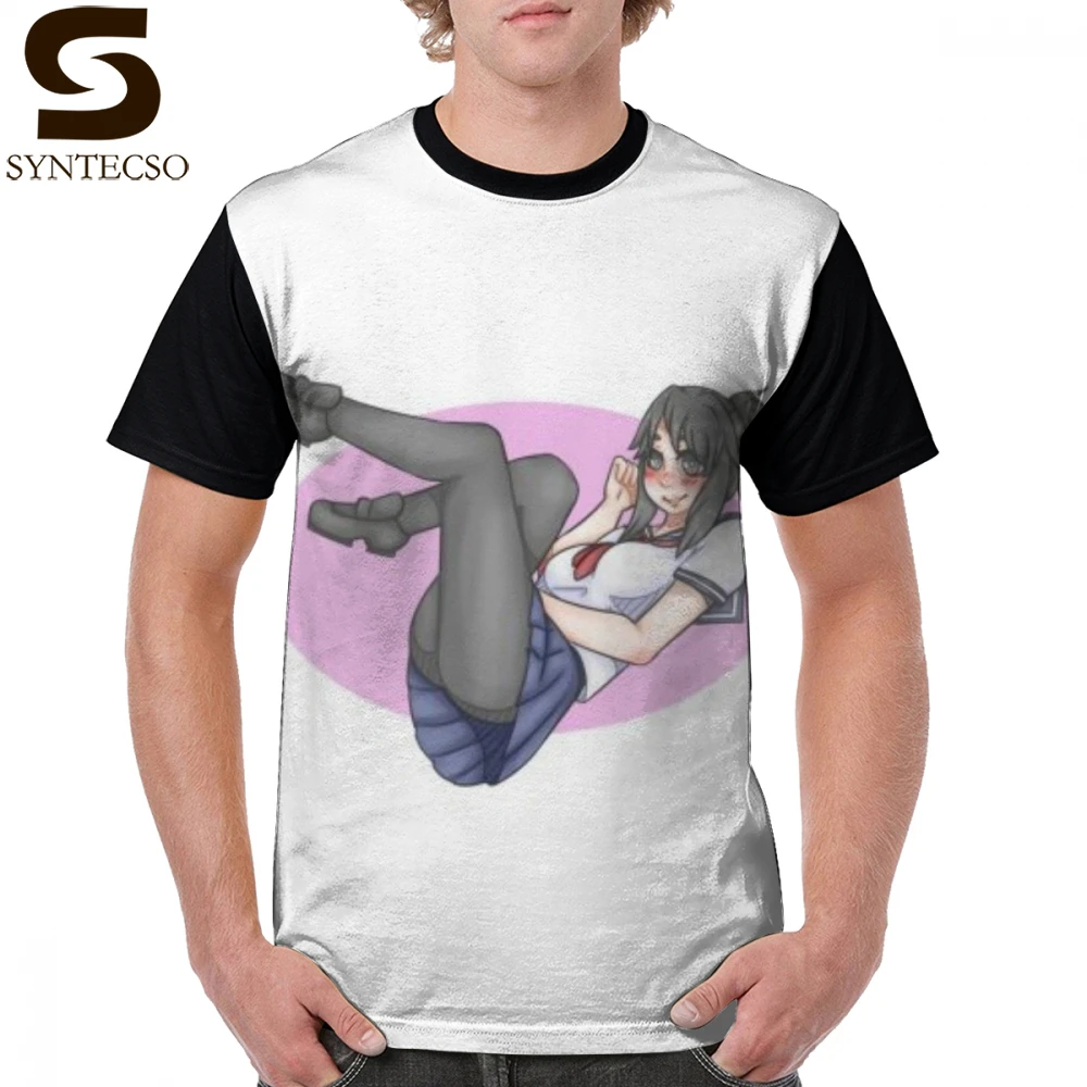 

Yandere Simulator T Shirt Yandere Simulator Ayano Aishi T-Shirt Basic Print Graphic Tee Shirt Cute Plus size Tshirt