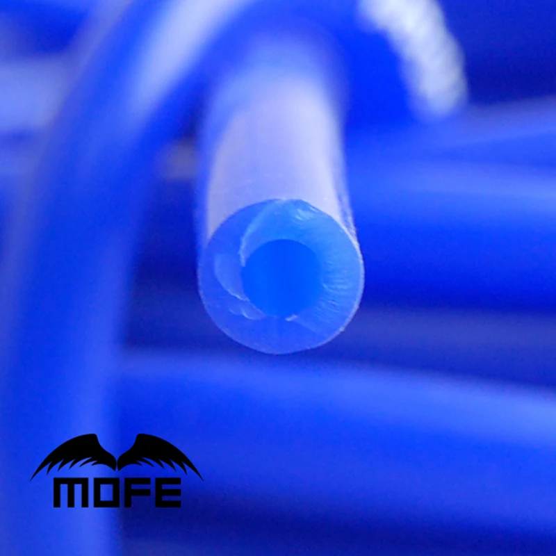 MOFE 3 мм/4 мм силиконовый шланг 1 м силиконовый вакуумный шланг трубки силиконовые трубки синий черный желтый красный