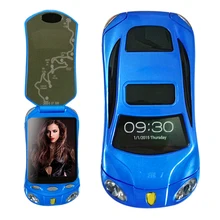 Флип открыл автомобиль smart телефон Dual SIM Android Wi-Fi bluetooth2.0 FM MP3 MP4 модель автомобиля мини мобильного телефона P434