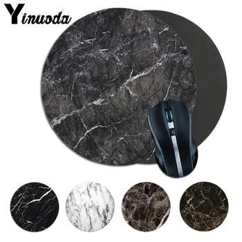 

Yinuoda Your Own Mats Black marble Soft Rubber Professional Gaming Mouse Pad gaming Mousepad Rug For PC Laptop Notebook