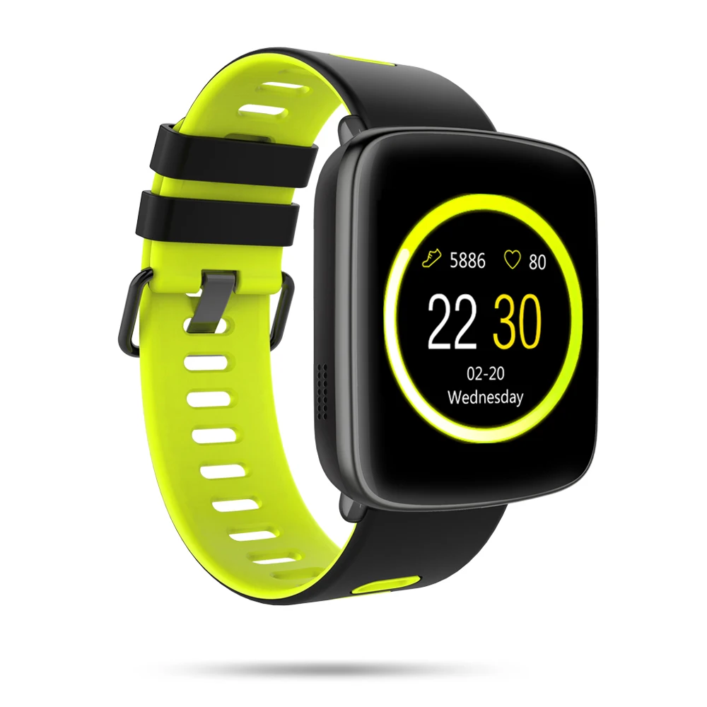 Kingwear GV68 SmartWatch IP68 Водонепроницаемый Bluetooth Android IOS сердечного ритма Мониторы