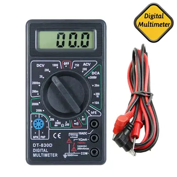 

LCD Digital Multimeter AC/DC 750/1000V Portable Digital Multimeter Probe For Voltmeter Ammeter Ohm Tester Meter Accessories