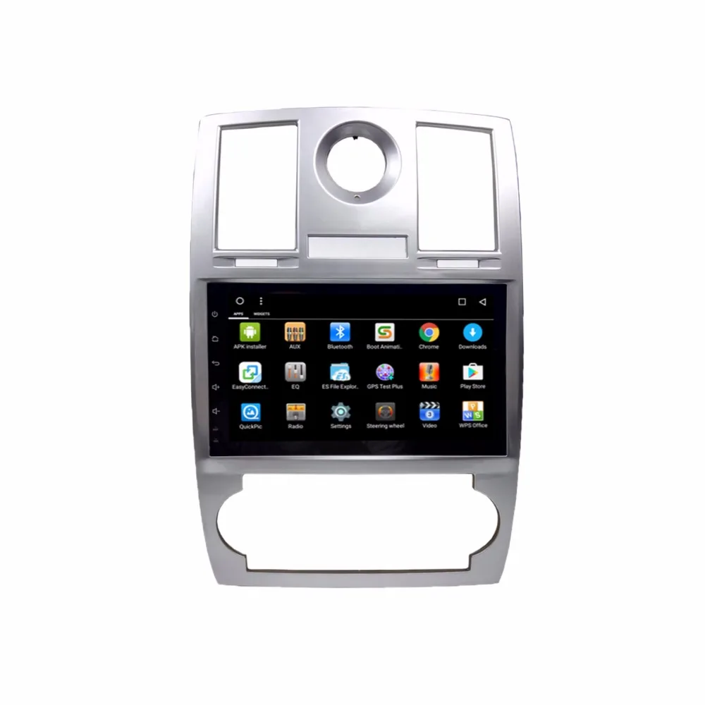 Discount 9" Android 8.1 RAM 2G ROM 32G Car DVD for Chrysler 300C 2004 2011 Car Radio Multimedia Player GPS Navigation system head unit 1