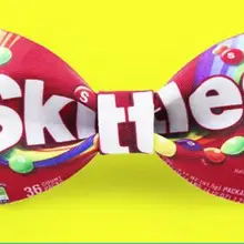 Модный креативный галстук-бабочка с принтом, вечерние, повседневные, радужные, сахарные и мм бобы