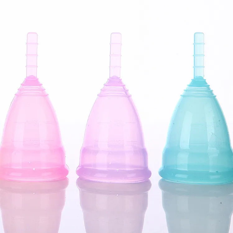 

HealthSweet Practical Medical Grade Silicone Menstrual Cup Feminine Hygiene Product For Women Health Care Lady Cups Care Size L