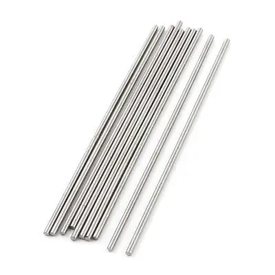 

10Pcs 2mm x 100mm HSS Straight Machine Turning Tool Round Lathe Stick