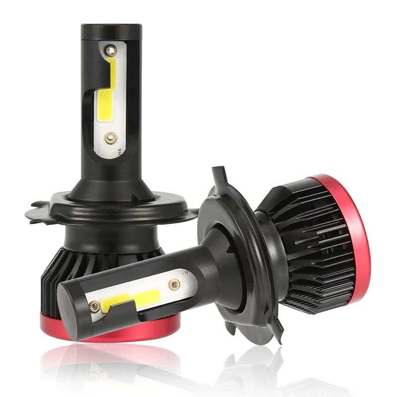Beste H4 LED H7 H11 H1 H3 9005 9006 COB Auto LED Koplamp Bollen Hi Lo Beam 100 w 20000LM 6500 k Auto Koplamp Led Auto Verlichting DC 12 v 24 v