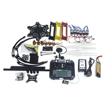 F05114-AV Full Set RC Drone Aircraft Kit F550 Hexa-Rotor Air Frame GPS APM2.8 Flight Control Camera Gimbal PTZ