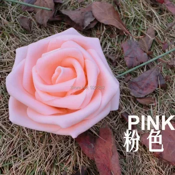 

7CM handmade artificial floral pe foam roses,bridal hand bouquet,diy craft kissing ball,party decoration for car,arch,flower led