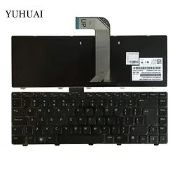 UI США клавиатура для Dell Inspiron 14R N4110 M4110 N4050 M4040 N5050 M5050 M5040 N5040 X501LX502L P17S P18 N4120 M4120 l502X