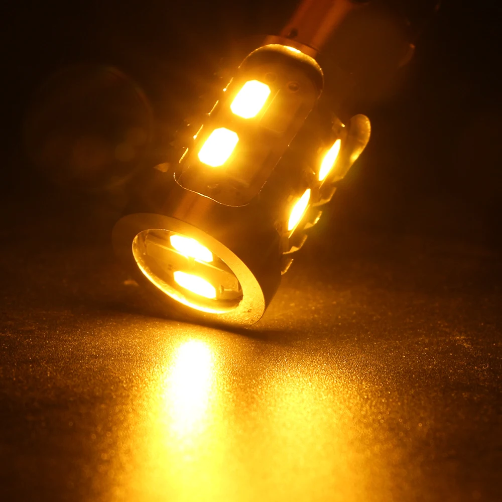 4 шт./лот 7443 3157 1157 BAY15D 5730 20 SMD LED двухцветные янтарные/белые горки DRL Парковка