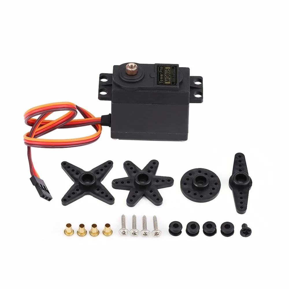 

2019 Hot Sale RC Servo 15kg 4.8-6.0V High Torque Metal Gear Digital Servo For 1/10 1/8 RC Car Truck Crawler Servo RC Accessories