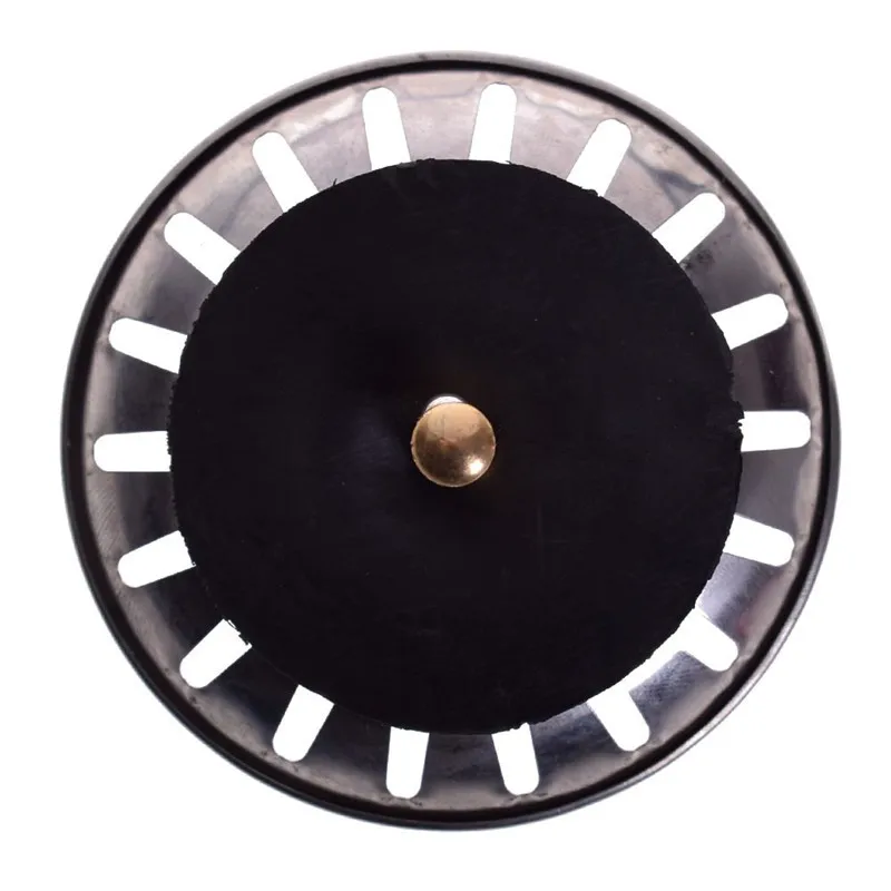 1 Pcs High Quality Stainless Steel Kitchen Sink Strainer Stopper Practical Waste Plug Sink Filter Bathroom Hair Catcher 1 Pcs High Quality Stainless Steel Kitchen Sink Strainer Stopper Practical Waste Plug Sink Filter Bathroom Hair Catcher