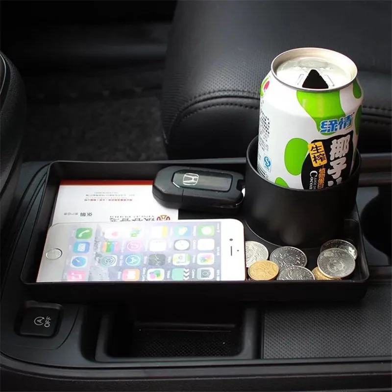 Universal Dual Holes Car Cup Holder in the Auto Drink Holder Car Bottle