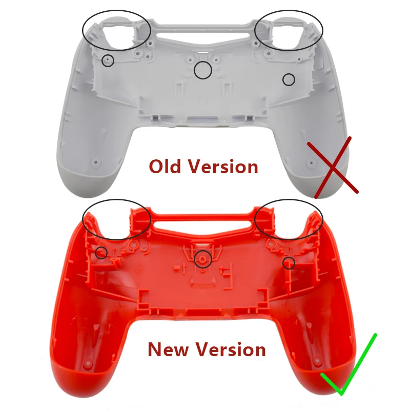 Сменный комплект с полным корпусом и кнопками для jds 040 DualShock 4 PlayStation PS4 Pro тонкий