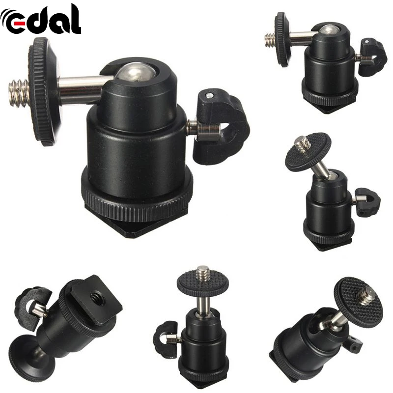 Portable camera bracket tripod LED light flash bracket installation 1/4 hot shoe adapter with lock cheap bracket