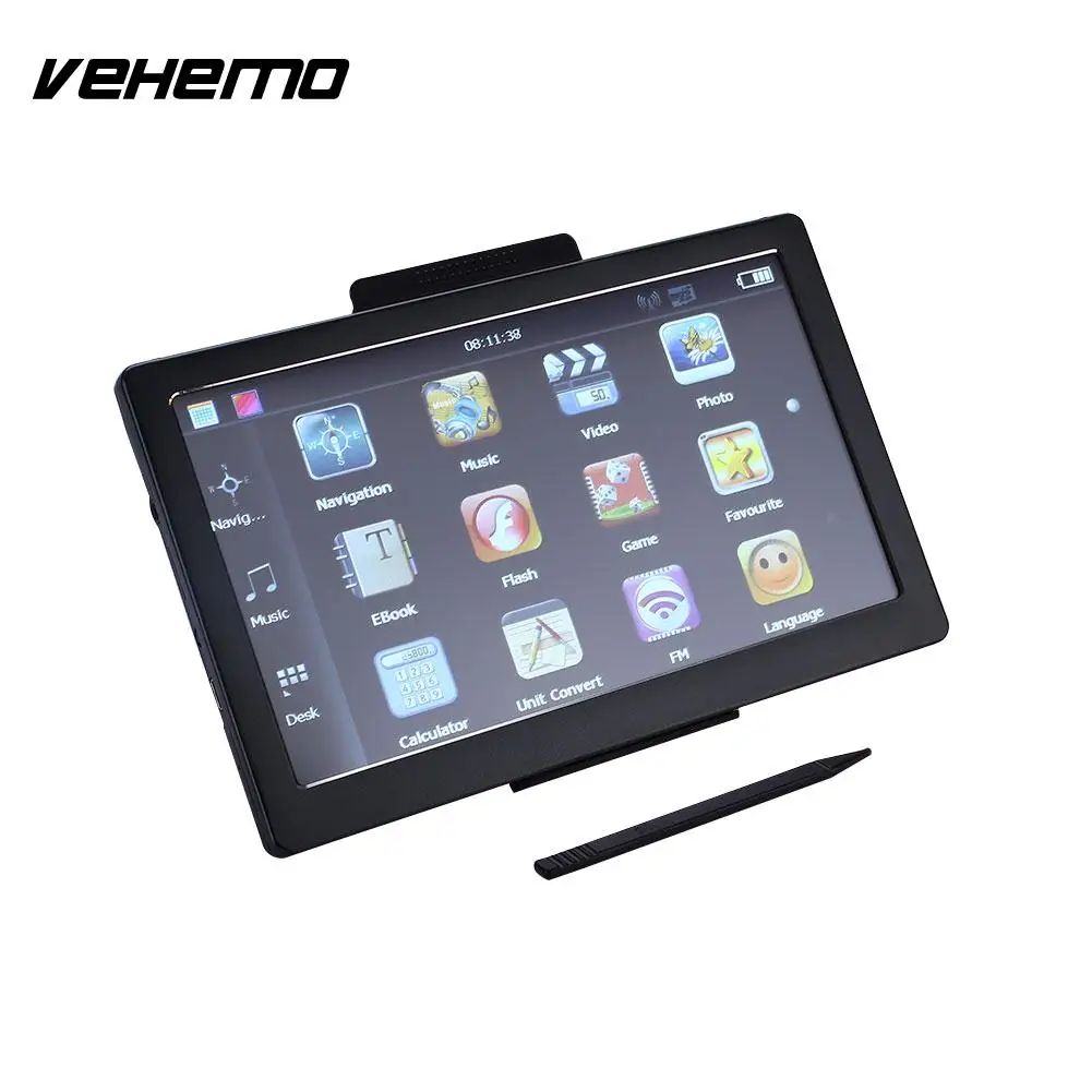  Auto HGV GPS Stimme Schnelle Navigation Gerät 7 zoll Touch Screen Multi Sprachen