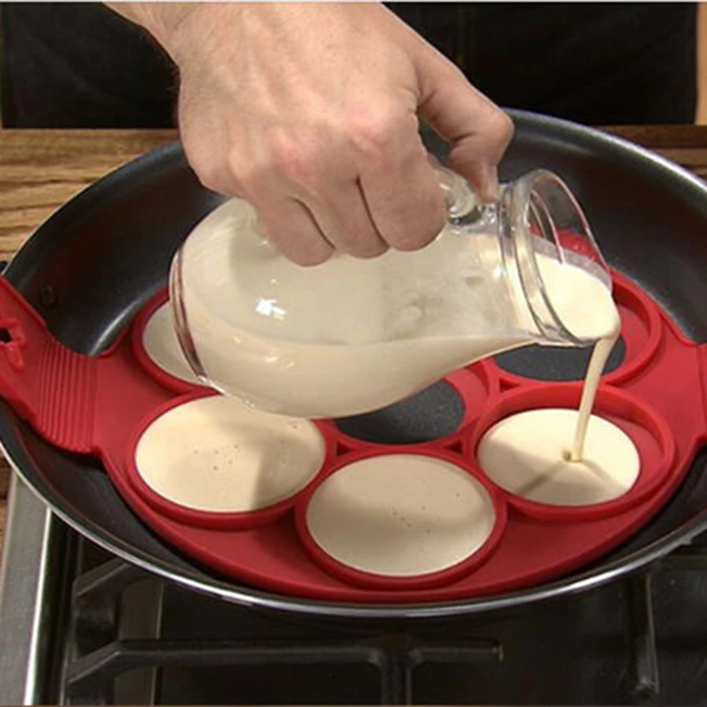 Блинница, антипригарный инструмент для приготовления пищи, антипригарная силиконовая форма для выпечки торта, яичного кольца, блинная кастрюля, кулинарная форма, форма