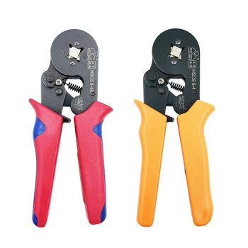 

HSC8 6-4A/6-4 0.25-10mm2 crimping pliers electric tube terminals box mini brand clamp tools