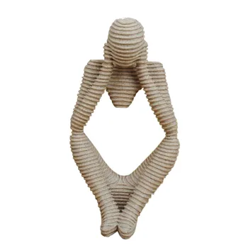 

New Hot Decorative Sandstone Abstract Carving Statue Sculpture Hand Carved Figurine DIY Home Decorations Creative Gifts Presents