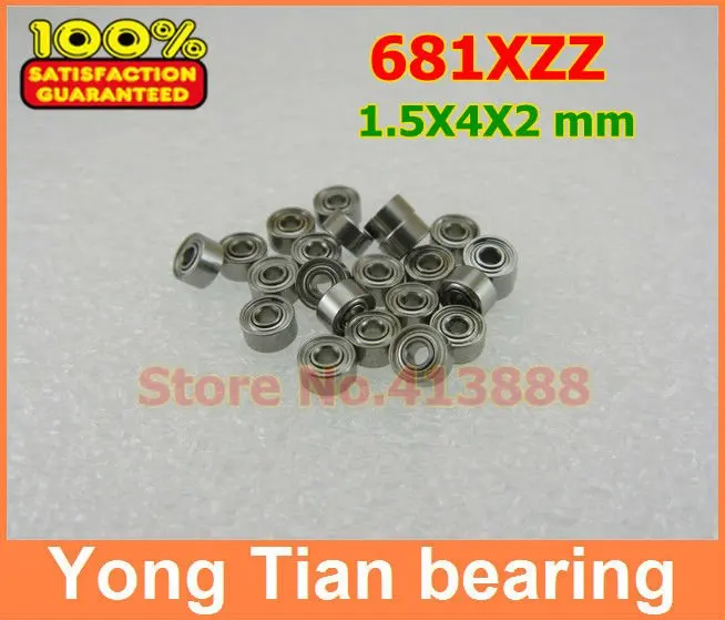 5pcs 2.5x6x2.6mm Metal Shielded Thin Wall Bearings Ball Bearings 682XZZ